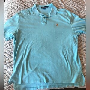 Ralph Lauren Men's Sky Blue Polo Shirt